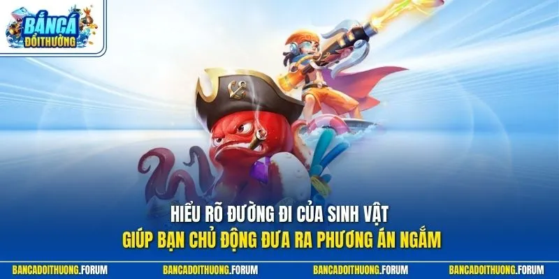 Hiểu rõ đường đi của sinh vật giúp bạn chủ động đưa ra phương án ngắm 
